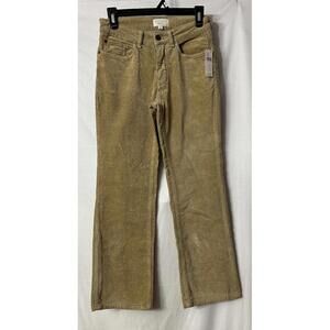 NWT Picro and the Letterpress Anthropologie The Yaya Womens Corduroy Pants 27‎